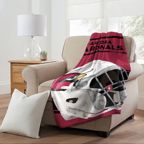 *NEW* NFL ARIZONA CARDINALS THROW BLANKET - Picture 3 of 9